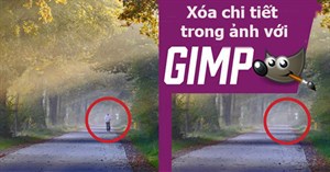 Cách xóa bất cứ chi tiết nào trong ảnh với GIMP